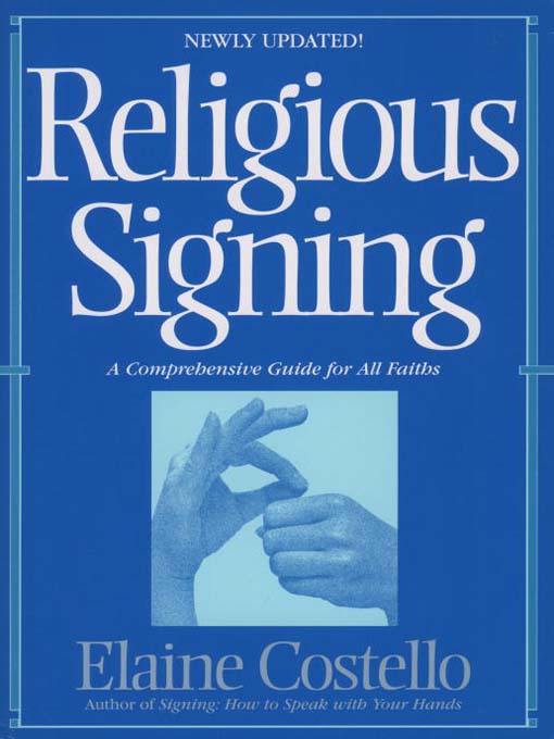 Title details for Religious Signing by Elaine Costello, Ph.D. - Available